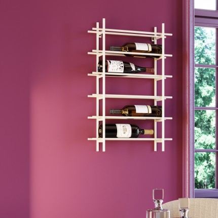 Flessenhouder Cape Town 68cm beige Kare Design