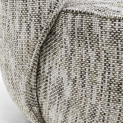 Swivel Armchair Ellie grey Kare Design