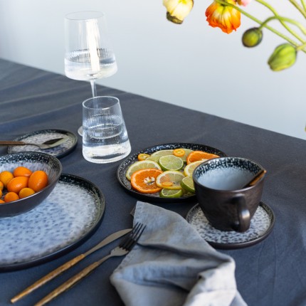 Plate Soho grey Ø21cm (4/set) Kare Design