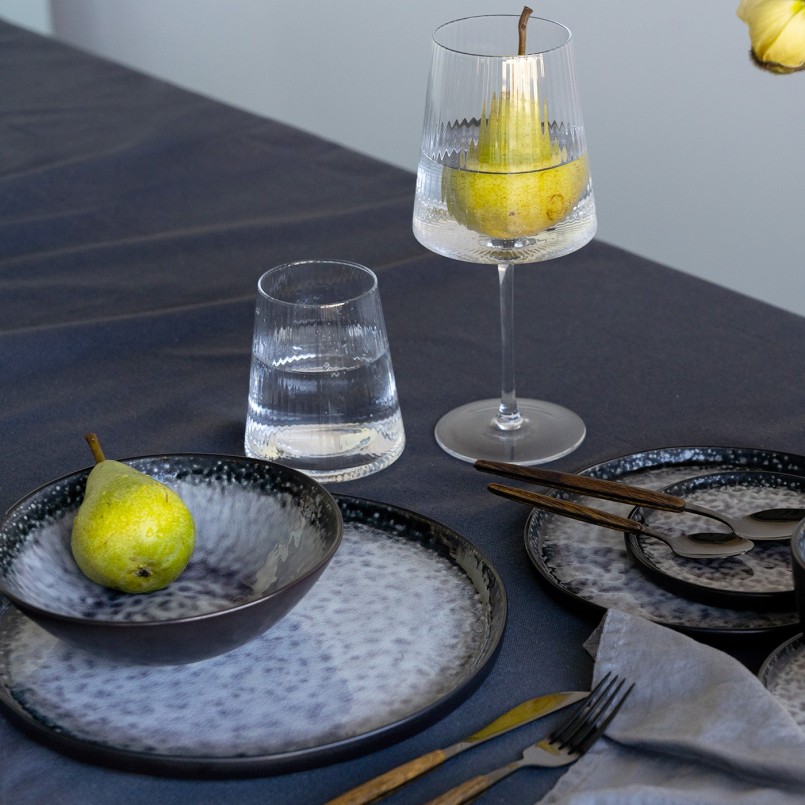 Verres à vin texturés - Riffle - Kare Design