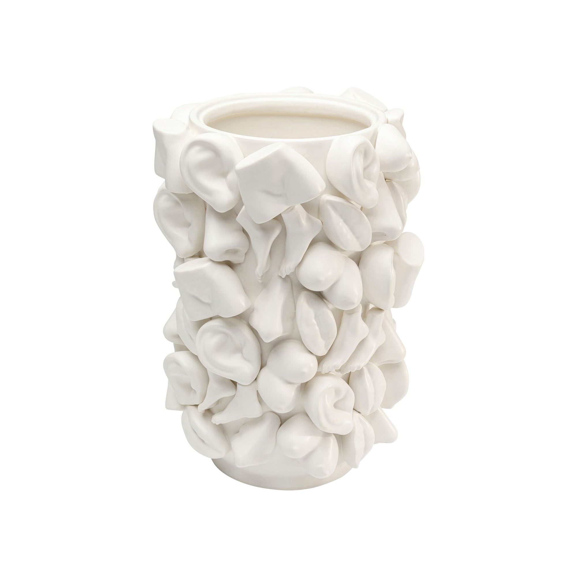 Vase Body Parts blanc 36cm