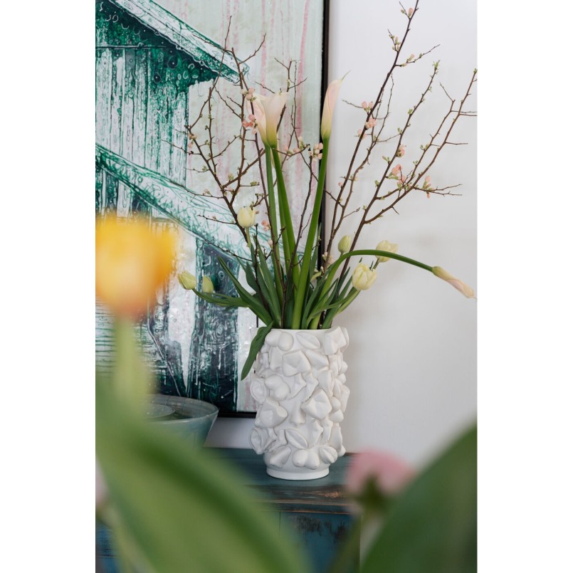 Vase Body Parts blanc 36cm