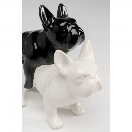 Woonaccessoires Love Dogs zwart en wit Kare Design