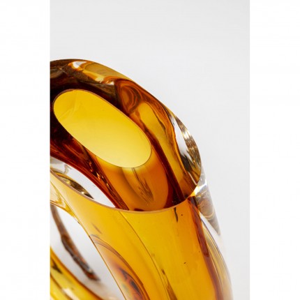 Vaas Anello geel 26cm Kare Design