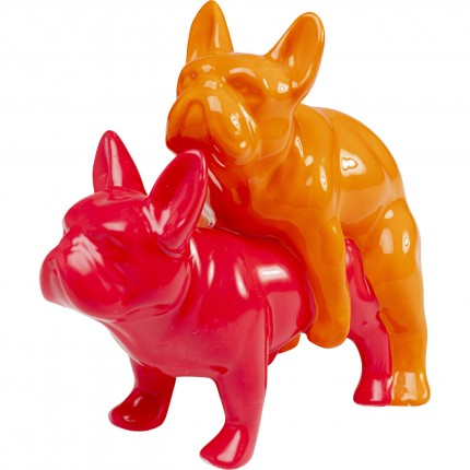 Deco Love Dogs orange and red Kare Design