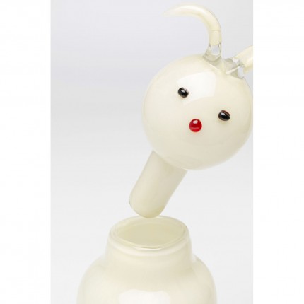 Vase Toja bunny 34cm beige Kare Design