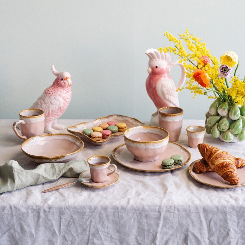 Mugs en grès rose - Nala - Kare Design