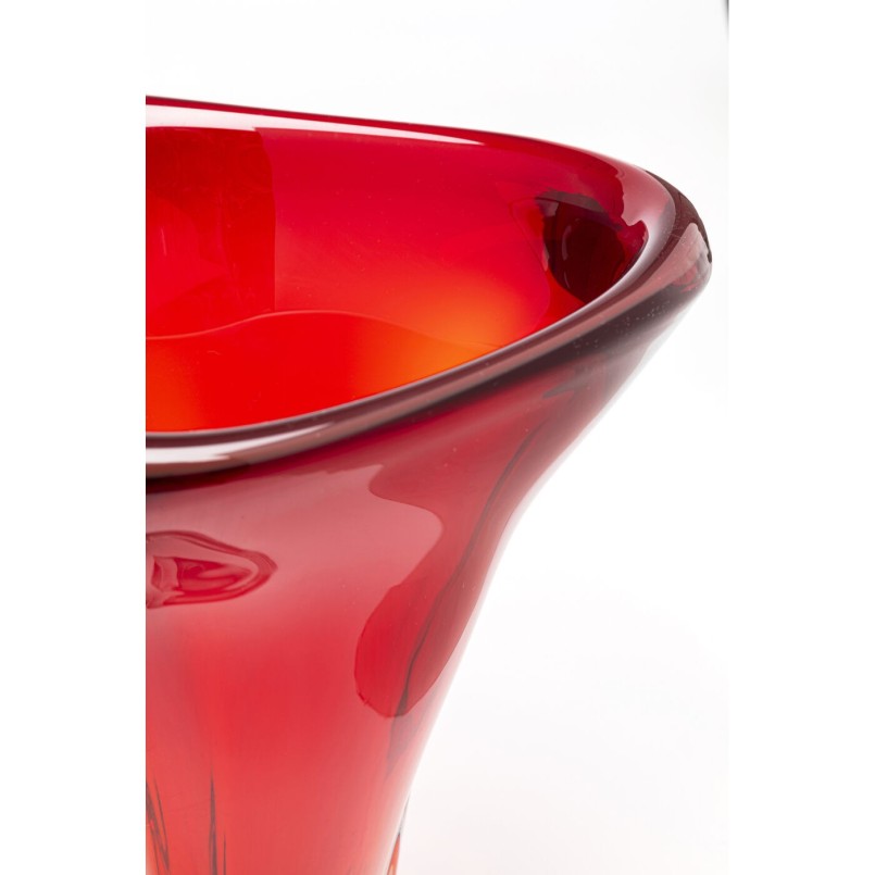 Vase Salut rouge 36cm