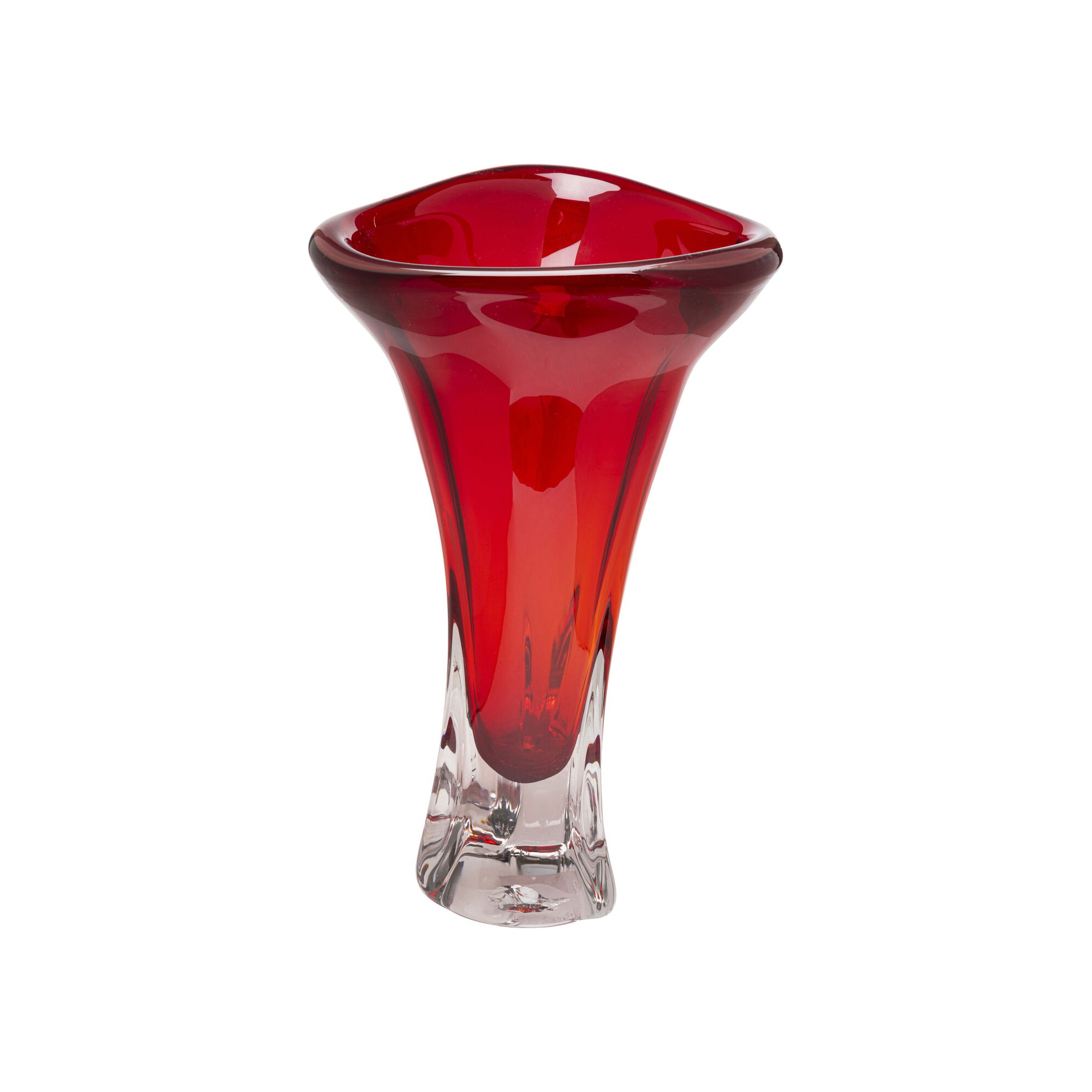 Vase Salut rouge 36cm