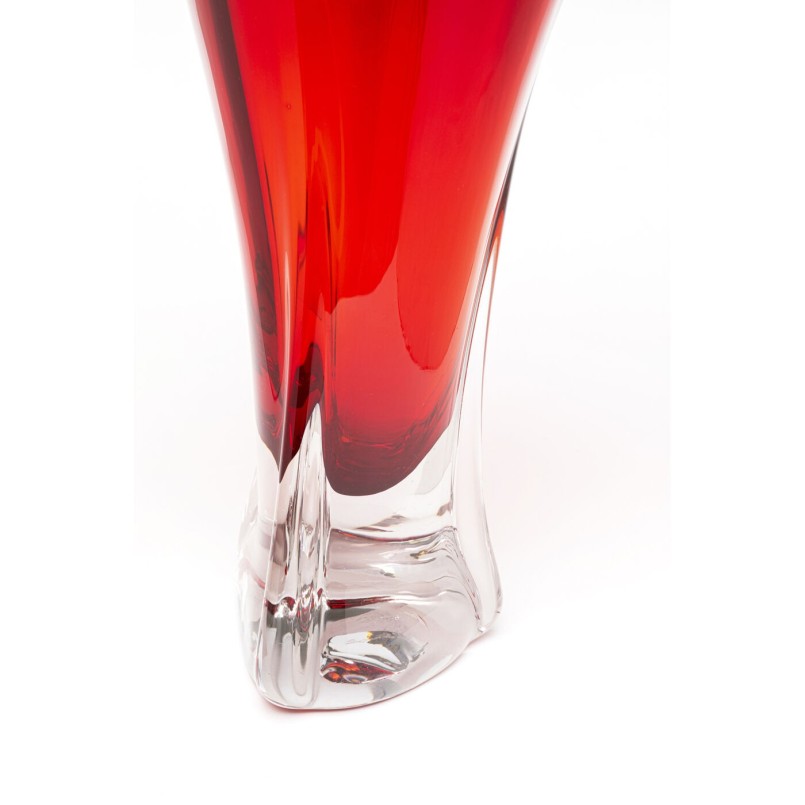 Vase Salut rouge 36cm