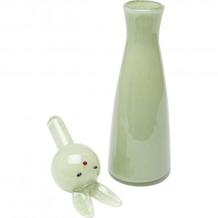 Vaas Toja konijn 41cm groen Kare Design