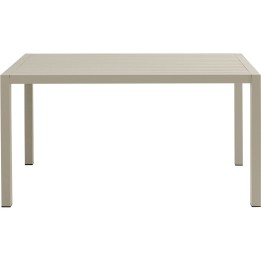 Table Madagascar gris 80x140cm