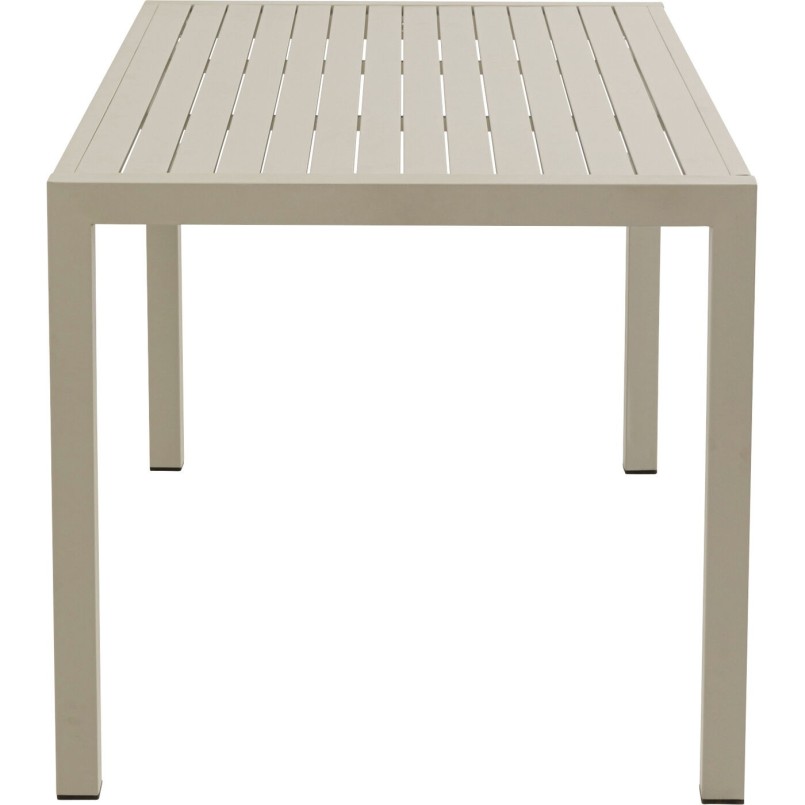 Table Madagascar gris 80x140cm