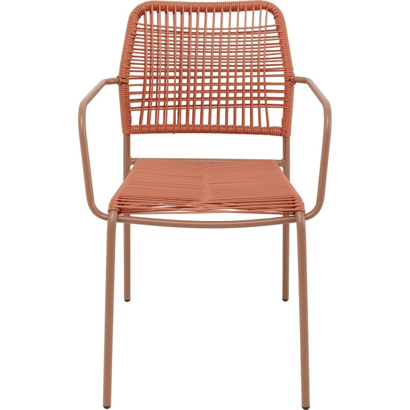 Chaise Madagascar rouge