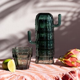 Verres cactus verts - Kare Design