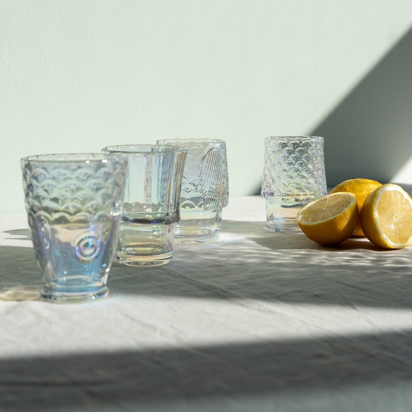 Verres poisson empilables - Kare Design
