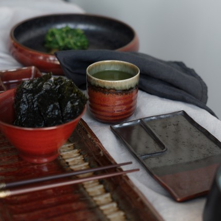 Kommen Ari rood Ø11cm (6/set) Kare Design