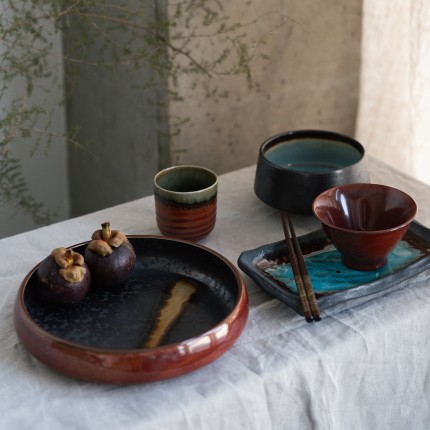 Bowl Ari grey 13cm (6/set) Kare Design