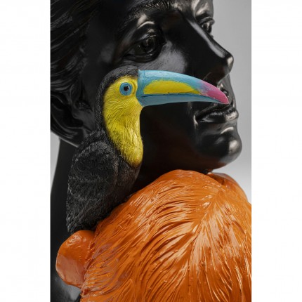 Woonaccessoires zwarte vrouw jungle Kare Design