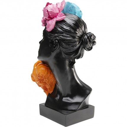 Woonaccessoires zwarte vrouw jungle Kare Design