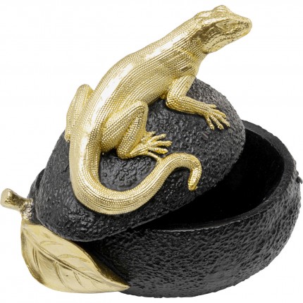 Opberger hagedis avocado Kare Design