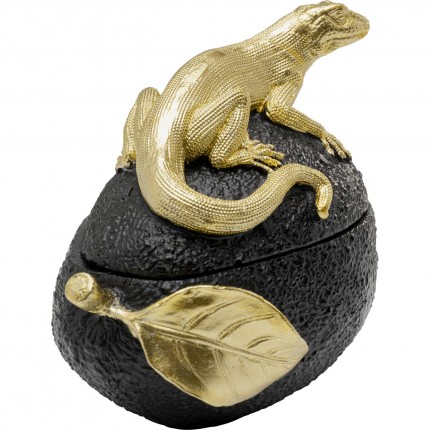 Opberger hagedis avocado Kare Design