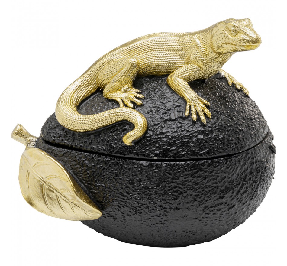 Opberger hagedis avocado Kare Design