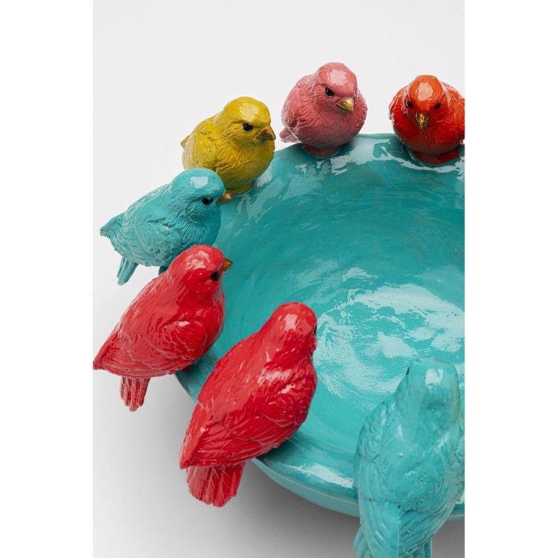 Coupe décorativel Birds Gossip 15cm
