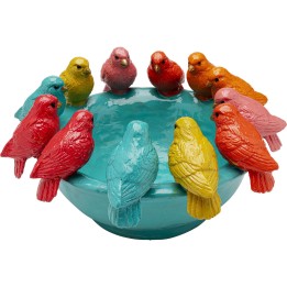 Coupe décorativel Birds Gossip 15cm