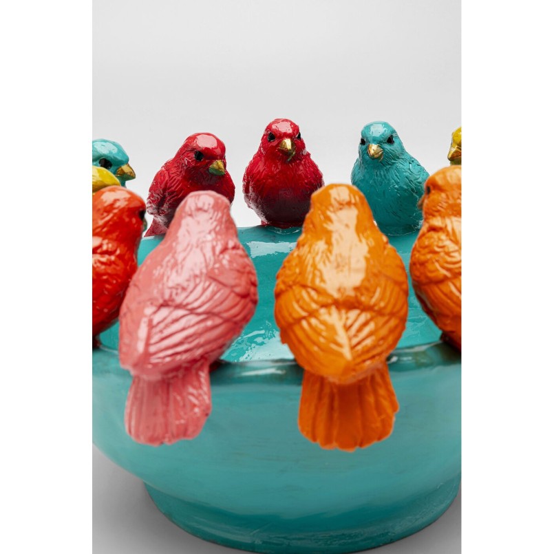Coupe décorativel Birds Gossip 15cm