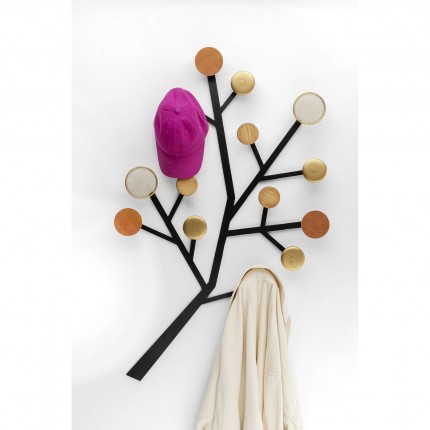 Wand Kapstok Bubble Tree 112cm bruin Kare Design