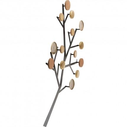 Wand Kapstok Bubble Tree 112cm bruin Kare Design