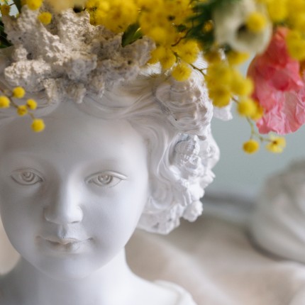 Vase coral girl 24cm Kare Design