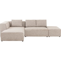 Hoekbank Infinity links machiato Kare Design