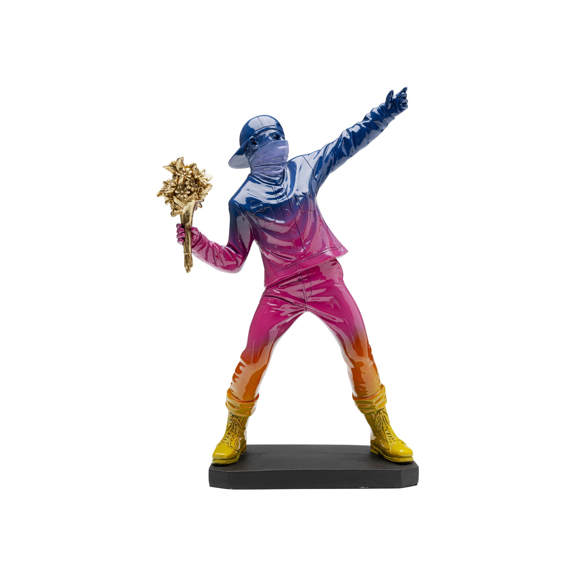 Figurine décorative Street Art Bouquet Rainbow41cm