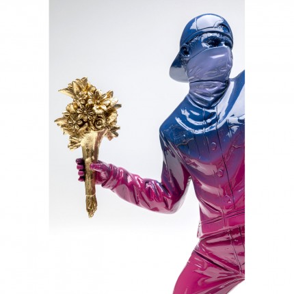 Woonaccessoires straatkunst regenboog boeket goud Kare Design