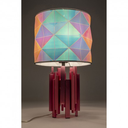 Tafellamp Coachella 45cm roze Kare Design