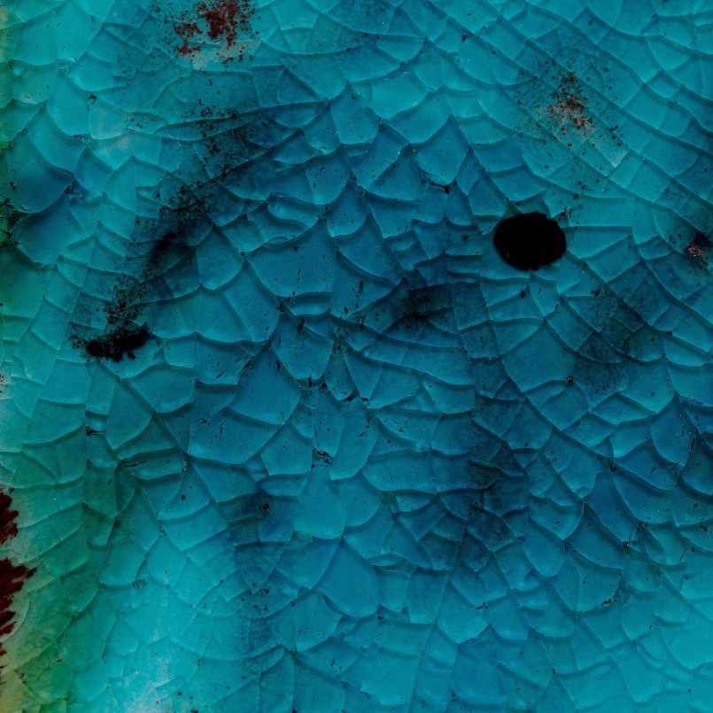 Plat en grès bleu - Ari - Kare Design