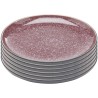 Plate Alissa Ø22cm (6/set) Kare Design