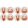 Borden schelpdieren Ø27cm (8/set) Kare Design