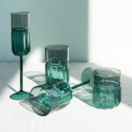 Wine Glass Duetto (6/set) Kare Design