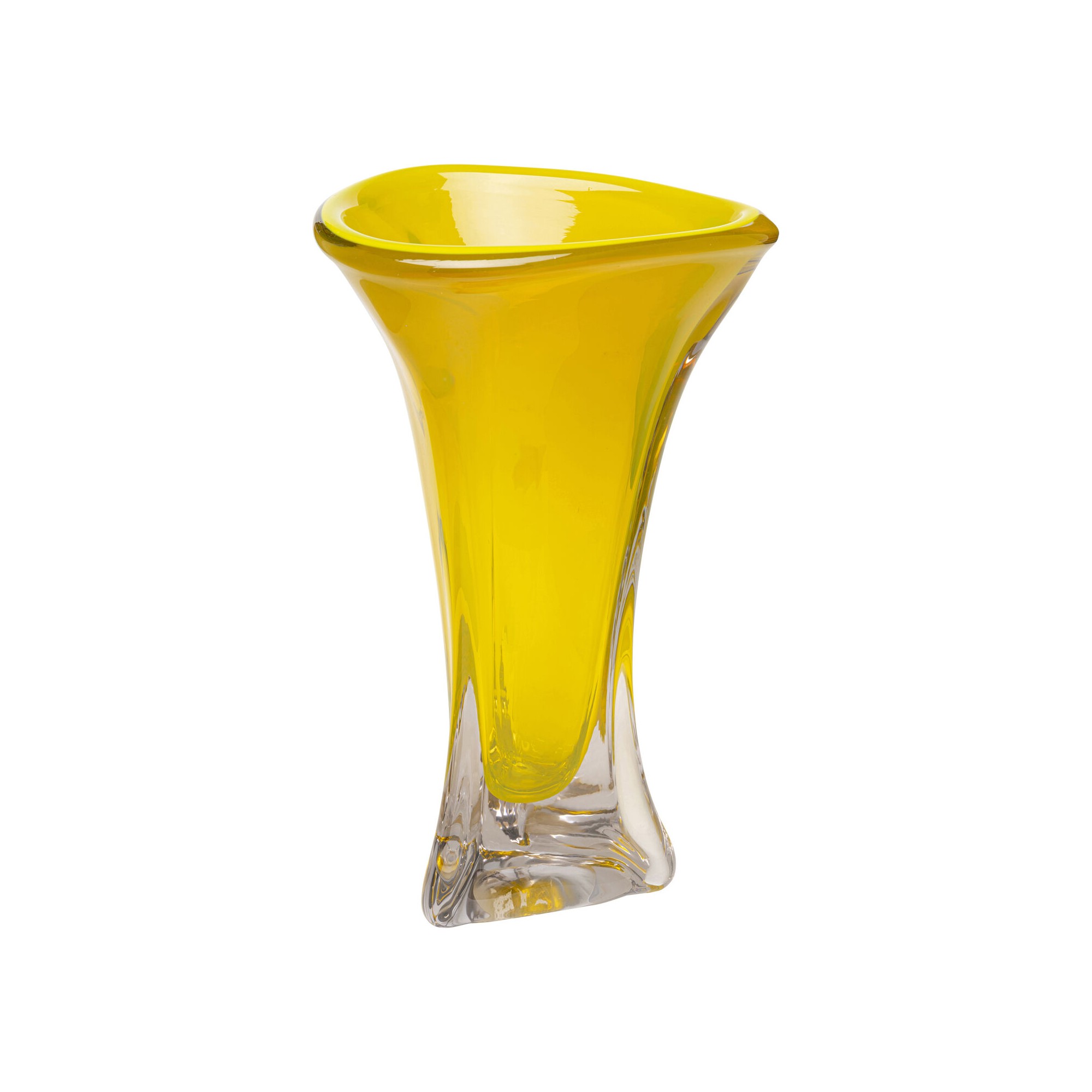 Vase Salut jaune 43cm