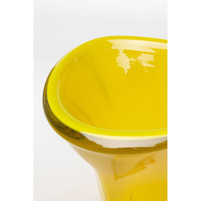 Vase Salut jaune 43cm