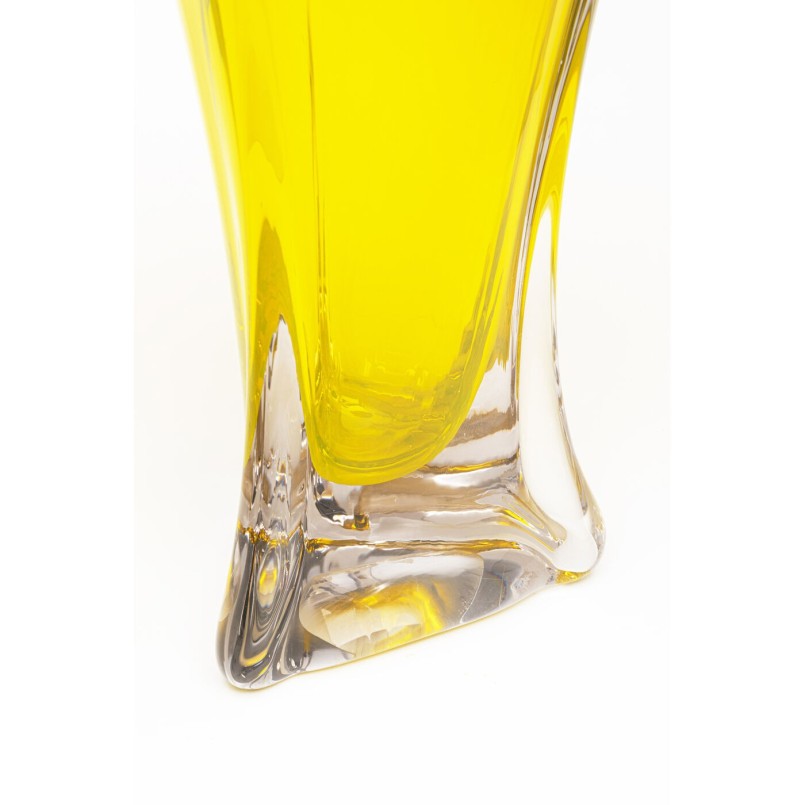 Vase Salut jaune 43cm
