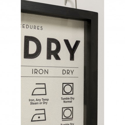 Schilderij Laundry 41x61cm Kare Design