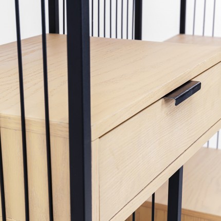 Étagère Bologna nature 200x125cm Kare Design