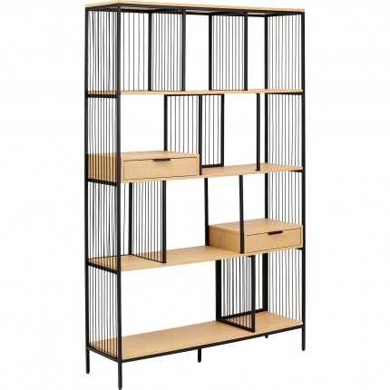 Bookshelf Bologna nature 200x125cm Kare Design