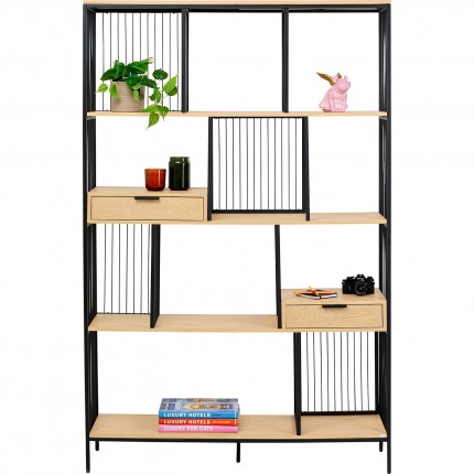 Bookshelf Bologna nature 200x125cm Kare Design