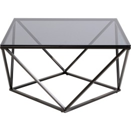 Coffee Table Cristallo 80x80cm graphite Kare Design