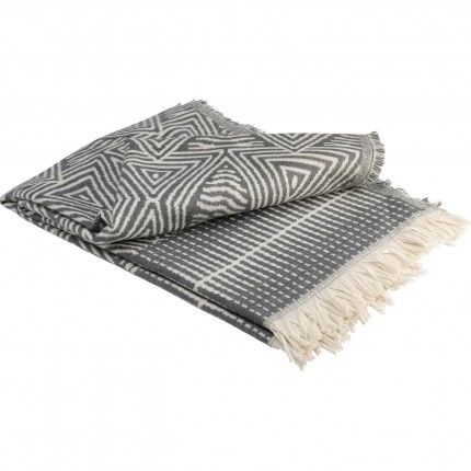 Dekken Shapes 170x130cm grijs en wit Kare Design